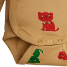 Kittens Baby Set in Beige by Mini Rodini
