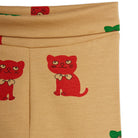 Kittens Baby Set in Beige by Mini Rodini