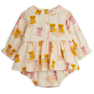 Kittens Long Sleeve Body by Mini Rodini