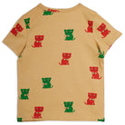 Kittens Tee in Beige by Mini Rodini
