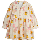Kittens Woven Dress in Multi by Mini Rodini