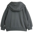 M.Rodini Field Notes Embroidered Hoodie in Grey by Mini Rodini