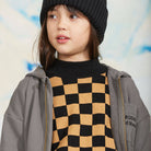 M.Rodini Field Notes Embroidered Hoodie in Grey by Mini Rodini