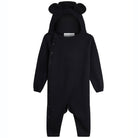 Mouse Ear Baby Jumpsuit in Black by Mini Rodini