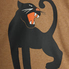 Panther Melange Long Sleeve Tee in Brown by Mini Rodini