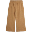 Panther Melange Sweatpants in Brown by Mini Rodini