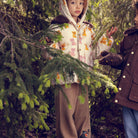 Panther Melange Sweatpants in Brown by Mini Rodini