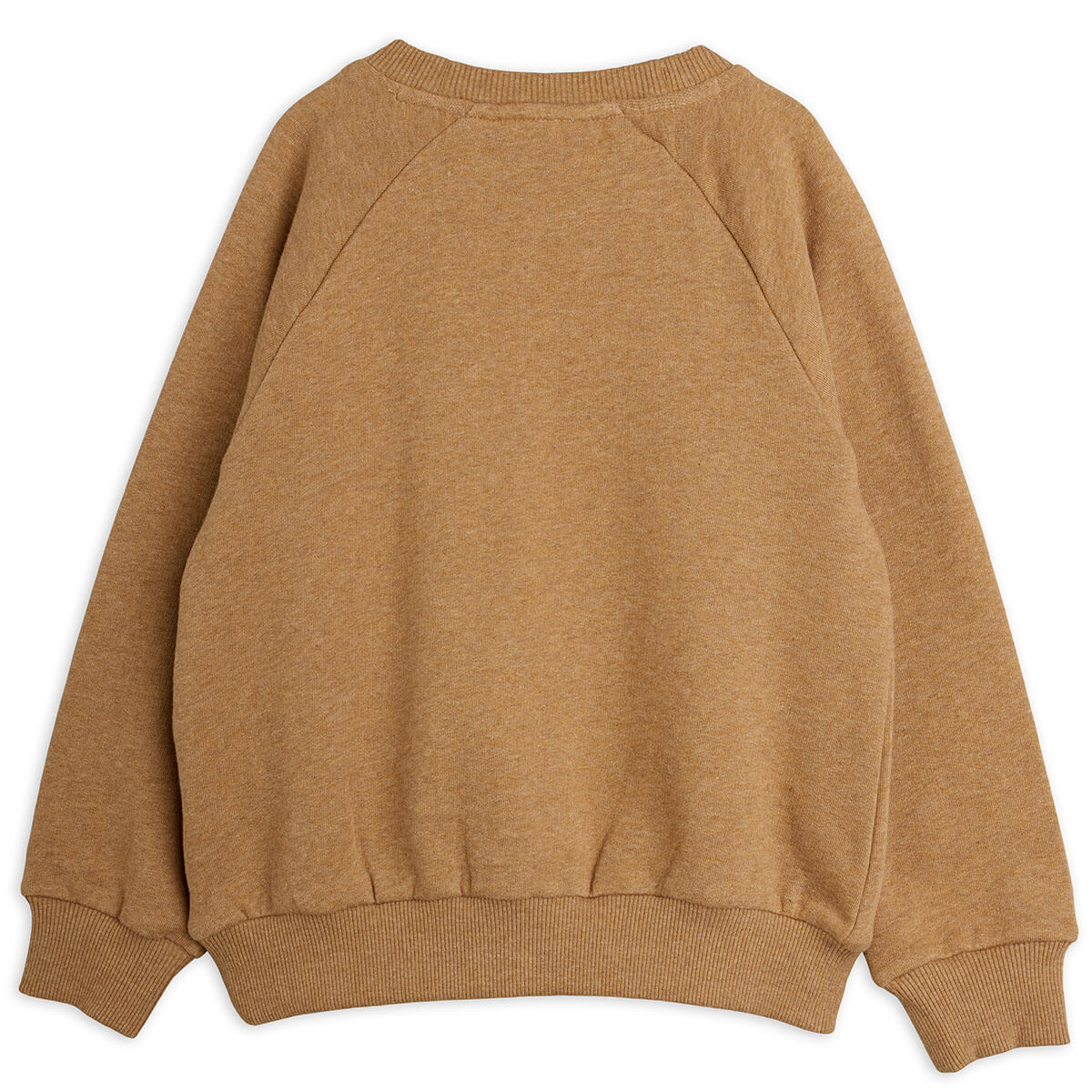 Panther Melange Sweatshirt in Brown by Mini Rodini