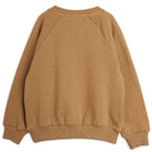Panther Melange Sweatshirt in Brown by Mini Rodini