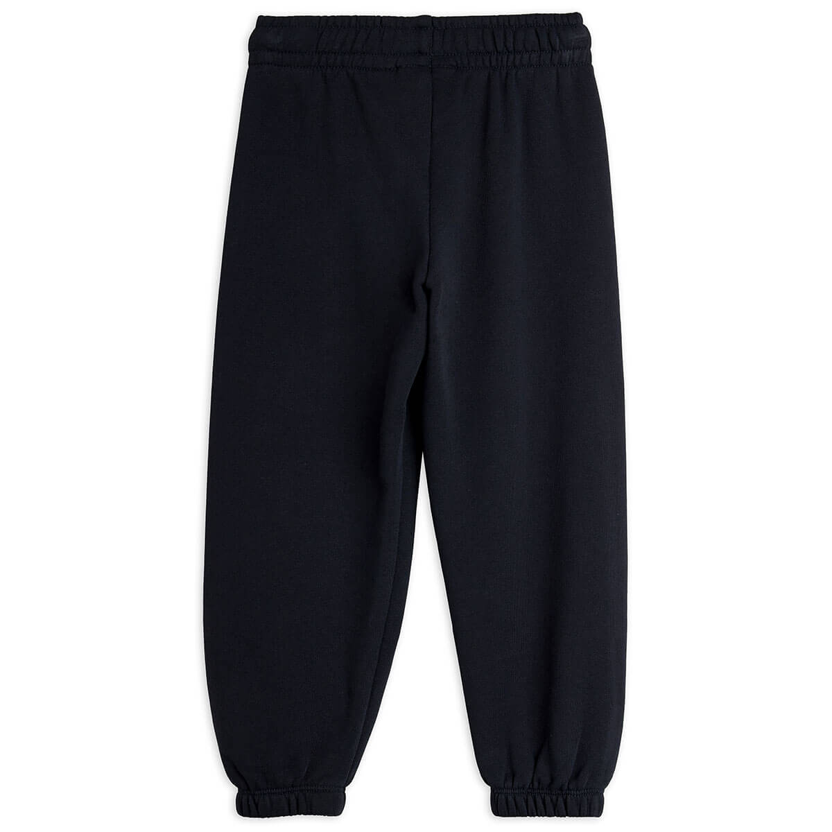 Rabbit Appliqué Sweatpants in Black by Mini Rodini
