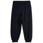 Rabbit Appliqué Sweatpants in Black by Mini Rodini