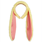 Faux Fur Rabbit Ear Headband in Yellow by Mini Rodini