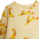 Rabbits Dress in Yellow by Mini Rodini
