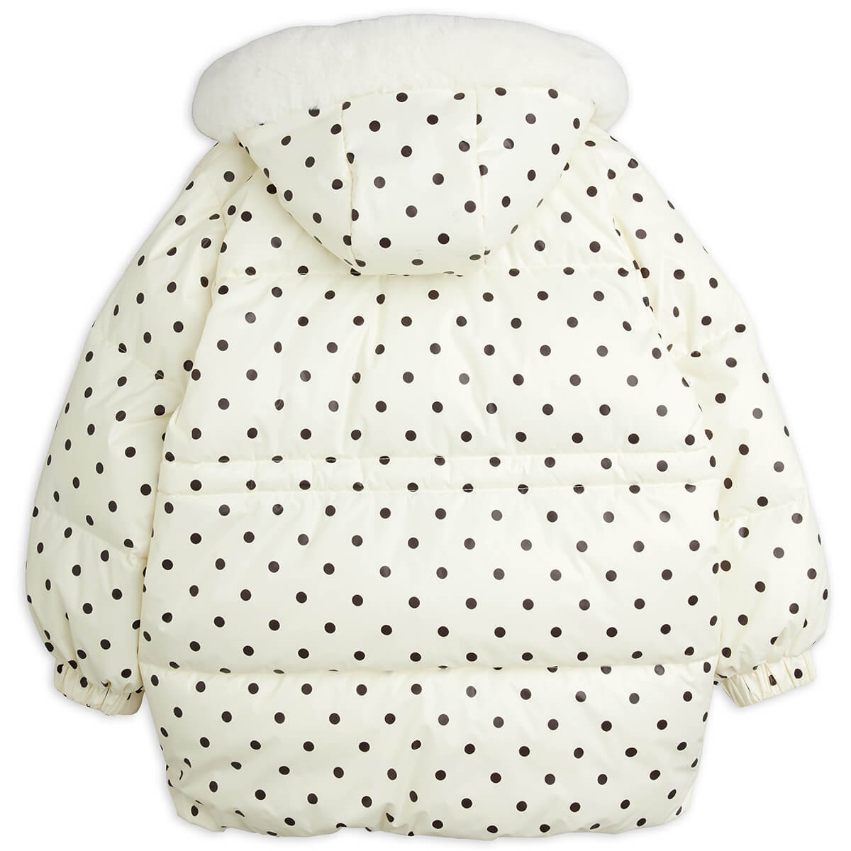 Ritzratz Patch Heavy Puffer Jacket in Off White by Mini Rodini