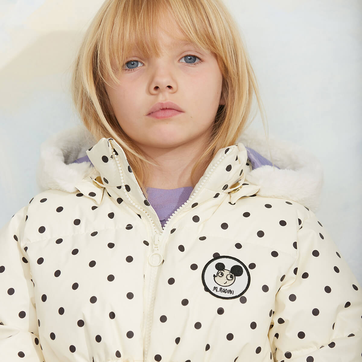 Mini Rodini Ritzratz Heavy Puffer Jacket in Off White – Junior Edition