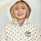 Ritzratz Patch Heavy Puffer Jacket in Off White by Mini Rodini