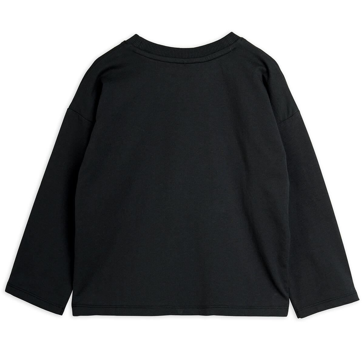Ritzratz Patch Long Sleeve Tee in Black by Mini Rodini