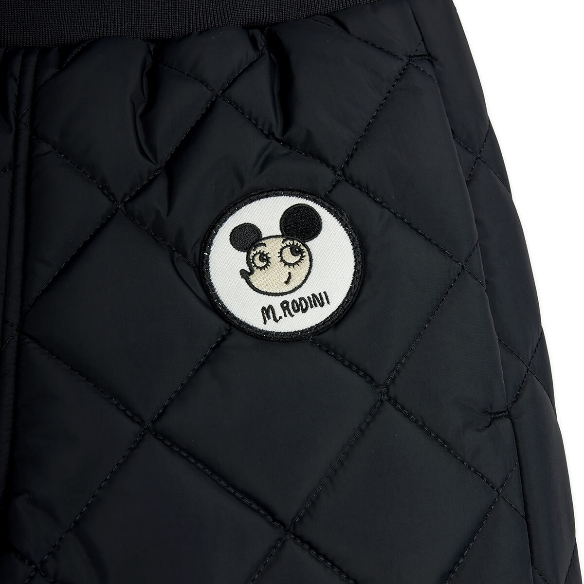 Ritzratz Patch Outerwear Trousers in Black by Mini Rodini