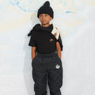 Ritzratz Patch Outerwear Trousers in Black by Mini Rodini