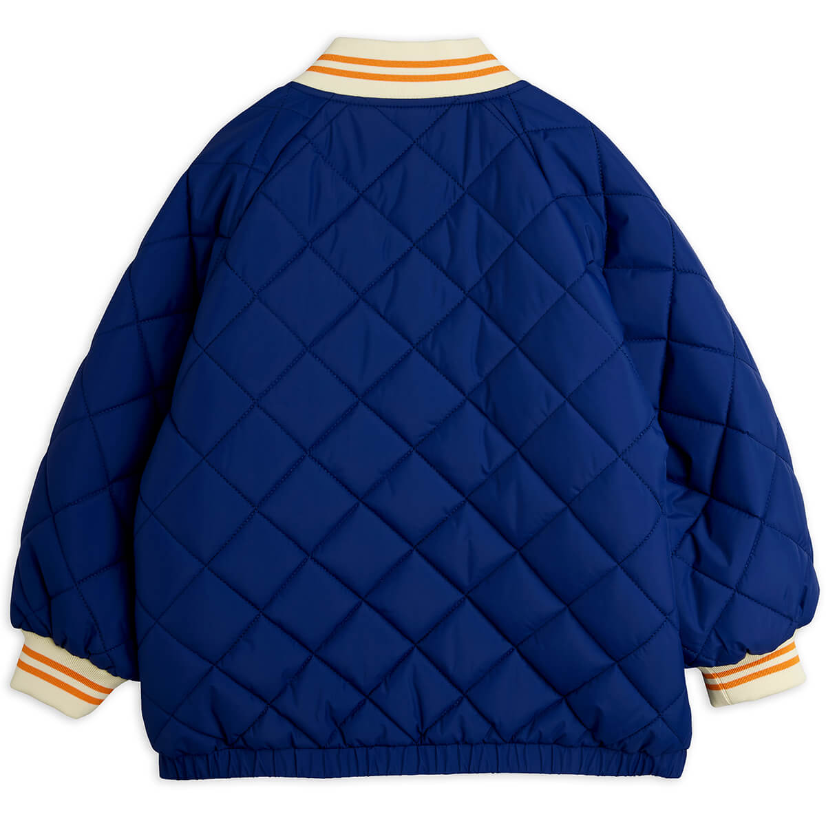 Ritzratz Patch Quilted Puffer Jacket in Blue by Mini Rodini