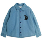 Skunk Lightweight Denim Shirt by Mini Rodini