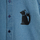 Skunk Lightweight Denim Shirt by Mini Rodini