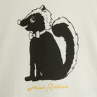 Skunk Tee in Off White by Mini Rodini