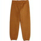 Striped Sweatpants in Brown by Mini Rodini