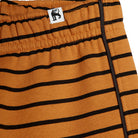 Striped Sweatpants in Brown by Mini Rodini