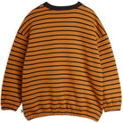 Striped Sweatshirt in Brown by Mini Rodini