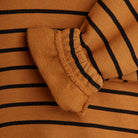 Striped Sweatshirt in Brown by Mini Rodini