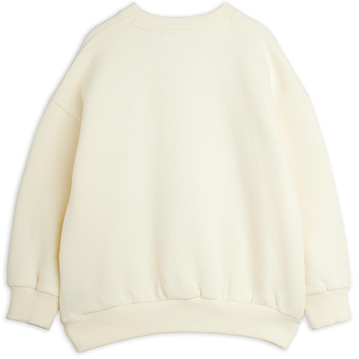 Velvet Worm Observations Sweatshirt in Off White by Mini Rodini