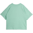 Velvet Worm Tee in Green by Mini Rodini