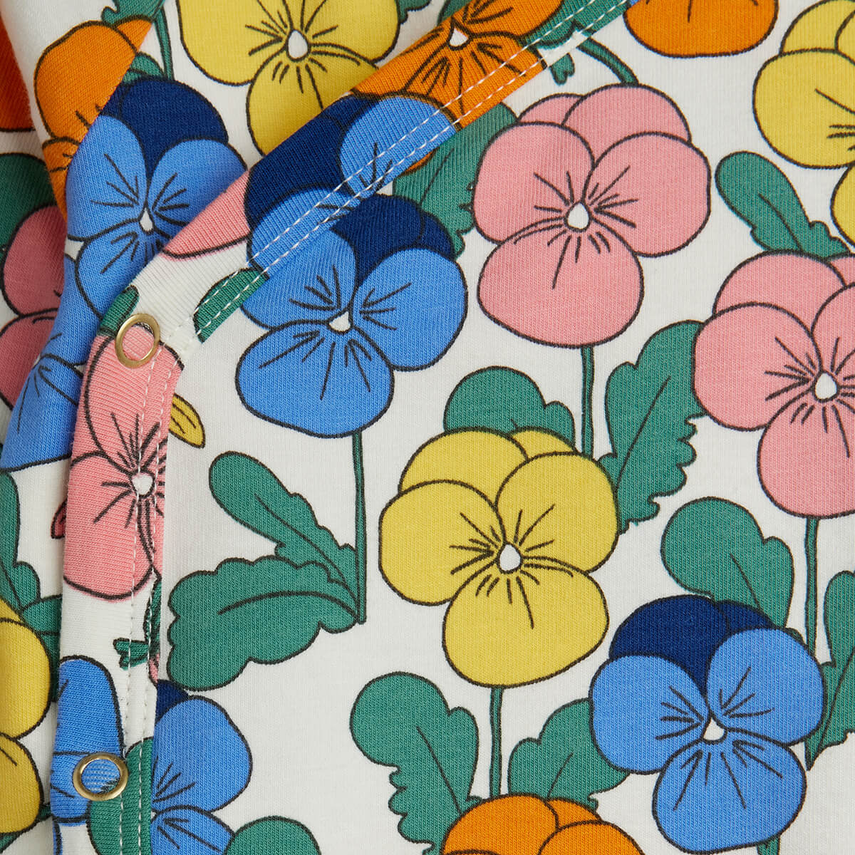 Violas Baby Set by Mini Rodini