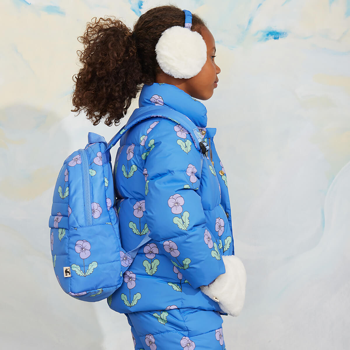 Violas Padded Backpack by Mini Rodini