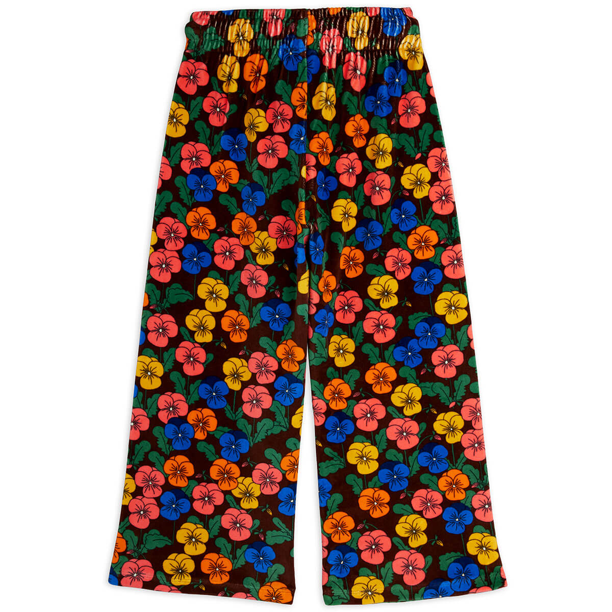 Violas Velour Trousers in Multi by Mini Rodini