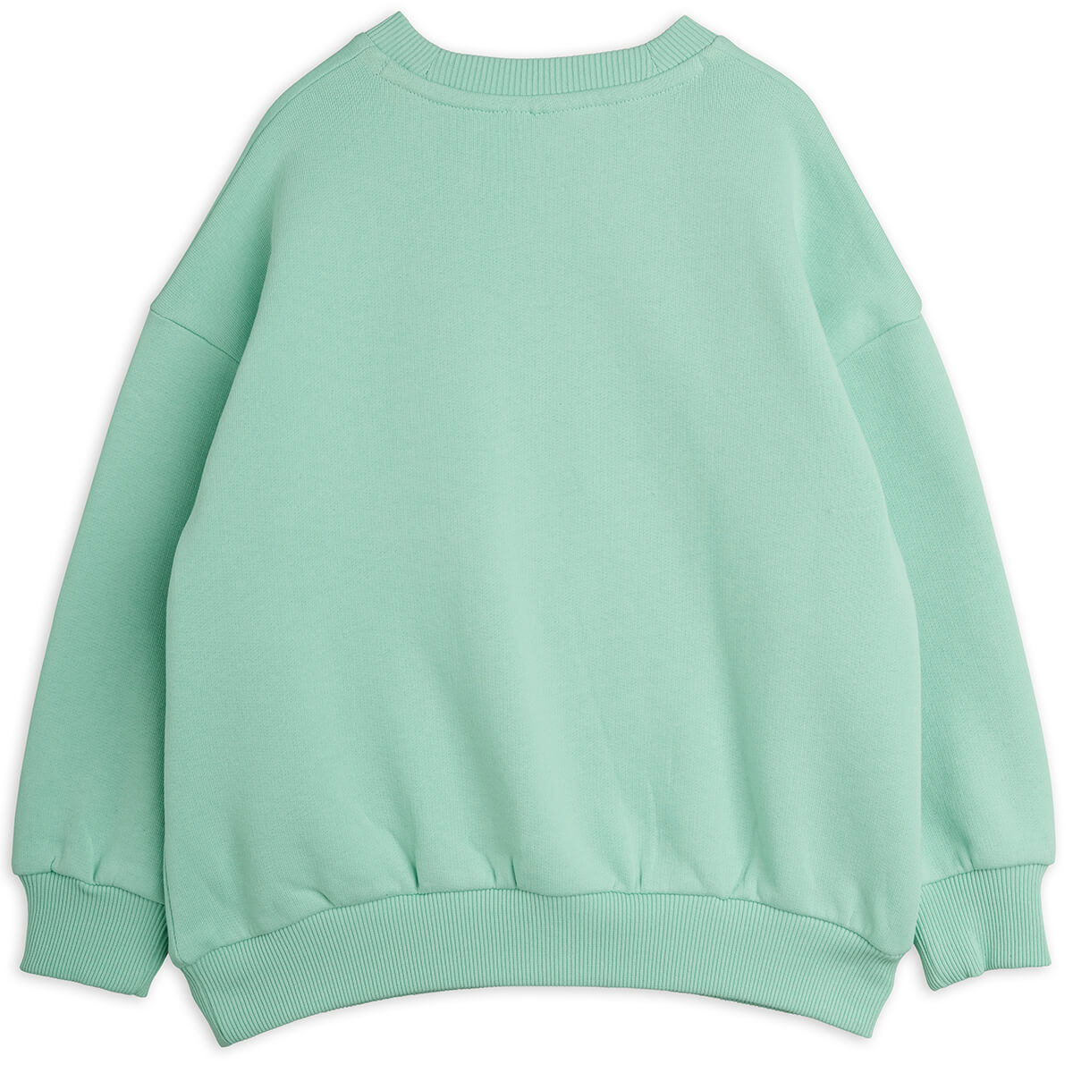 Velvet Worm Observations Sweatshirt in Green by Mini Rodini