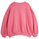 Cat Chenille Sweatshirt in Pink by Mini Rodini