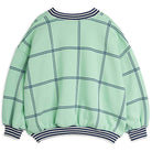 Check AOP Panther Patch Sweatshirt by Mini Rodini