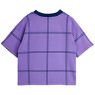 Check AOP Panther Patch Tee by Mini Rodini