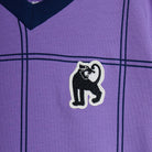 Check AOP Panther Patch Tee by Mini Rodini