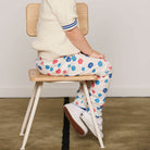 Flowers AOP Pointelle Leggings by Mini Rodini