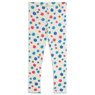 Flowers AOP Pointelle Leggings by Mini Rodini