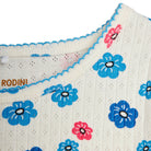 Flowers AOP Pointelle Tee by Mini Rodini