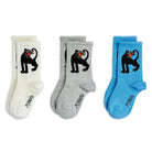 Panther Socks (3 Pack) in Multi by Mini Rodini