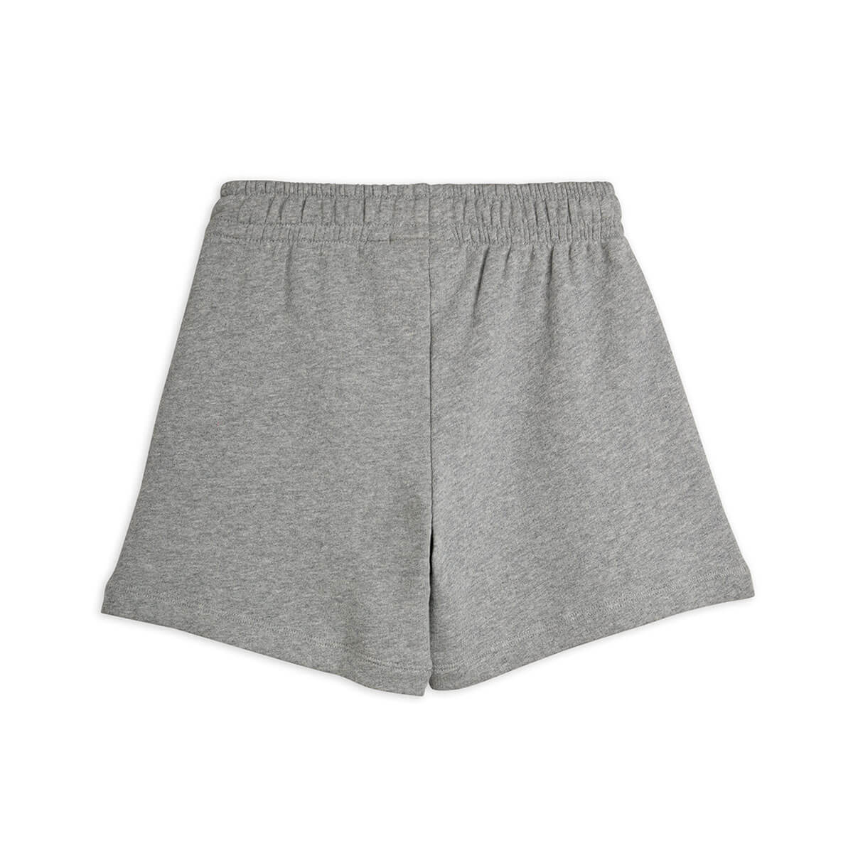 Plain Piping Sweatshorts in Grey Melange by Mini Rodini