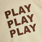 Play Tee in Off White by Mini Rodini