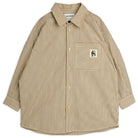 Poplin Shirt in Brown by Mini Rodini