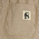 Poplin Woven Shorts in Brown by Mini Rodini