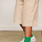 Poplin Woven Shorts in Brown by Mini Rodini
